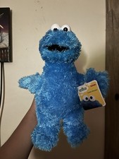 Gund Cookie Monster Plush Sesame Street 12" Stuffed Animal New With Tags