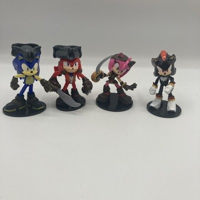 Sonic Prime 4 Figuren Lot Serie 2 Sonic The Hedgehog Shadow Knuckles Rose