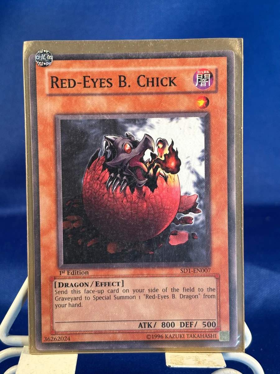 超美品 遊戯王 RED-EYES B.CHICK 英語 YUGIOH - Red-Eyes B. Chick