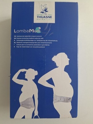 NEU - Umstandsgürtel mit Haltungserinnerung - LombaMum von Thuasne -...