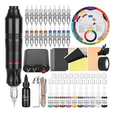 Tattoo Pen Kit Tattoo Cartridge Needles Tattoo Machine for Beginners Rotary T...