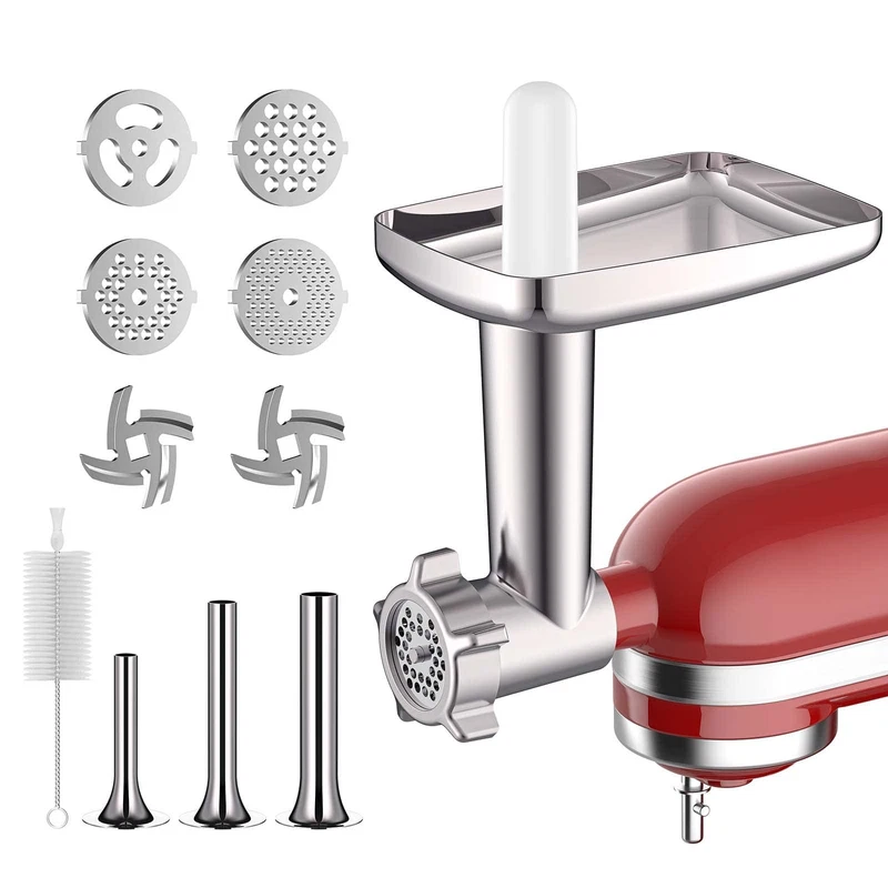All Metal Meat Grinder for KitchenAid mixers
