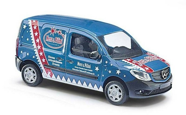 Busch 50607 Mercedes-Benz Citan Kastenwagen Merz & Pilini, 1/87 Neu + Ovp-image