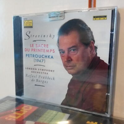 La Strawinsky Das Frühlingsfest Petrouchka Fruhbeck de Burgs CD Neu