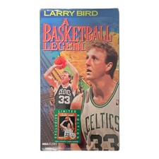 Larry Bird: A Basketball Legend (1991) VHS NEW/FACTORY SEALED ☘️ CELTICS HOF