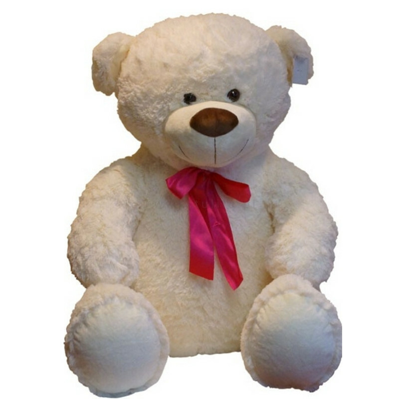 Plüschtier TEDDYBÄR 75cm CREME Kuscheltier Schmusetier Stofftier Teddy Bär NEU Plüschtier TEDDYBÄR 75cm CREME Kuscheltier Schmusetier Stofftier Teddy Bär NEU