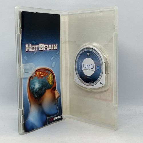 Hot Brain Fun Challenges Mental Health Sony PlayStation PSP Portable Video Game - Picture 3 of 5