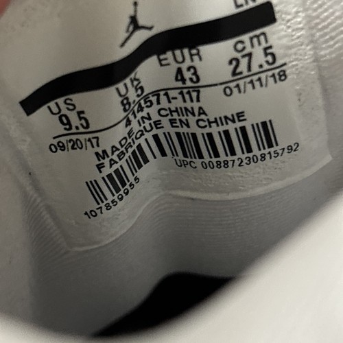 Nike Air Jordan 13 Retro 9.5 White Hyper Royal 414571-117 OG XIII Blau Herren » - Bild 7 von 9