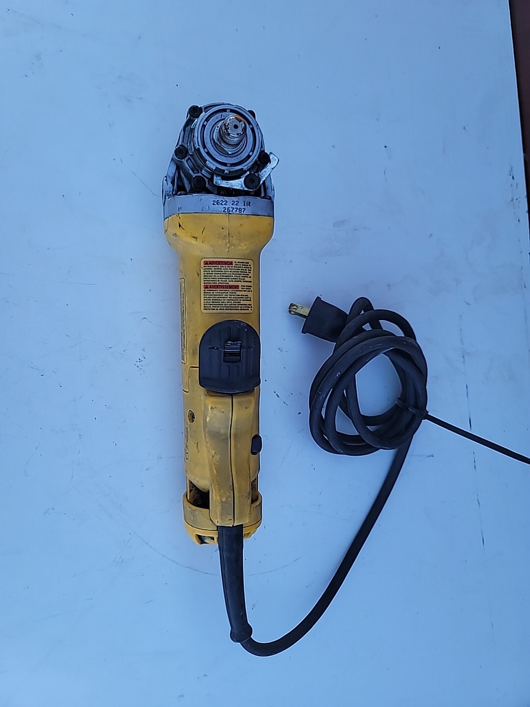 FOR PARTS Dewalt DWE402 Corded 41/2 in. Small Angle Grinder eBay