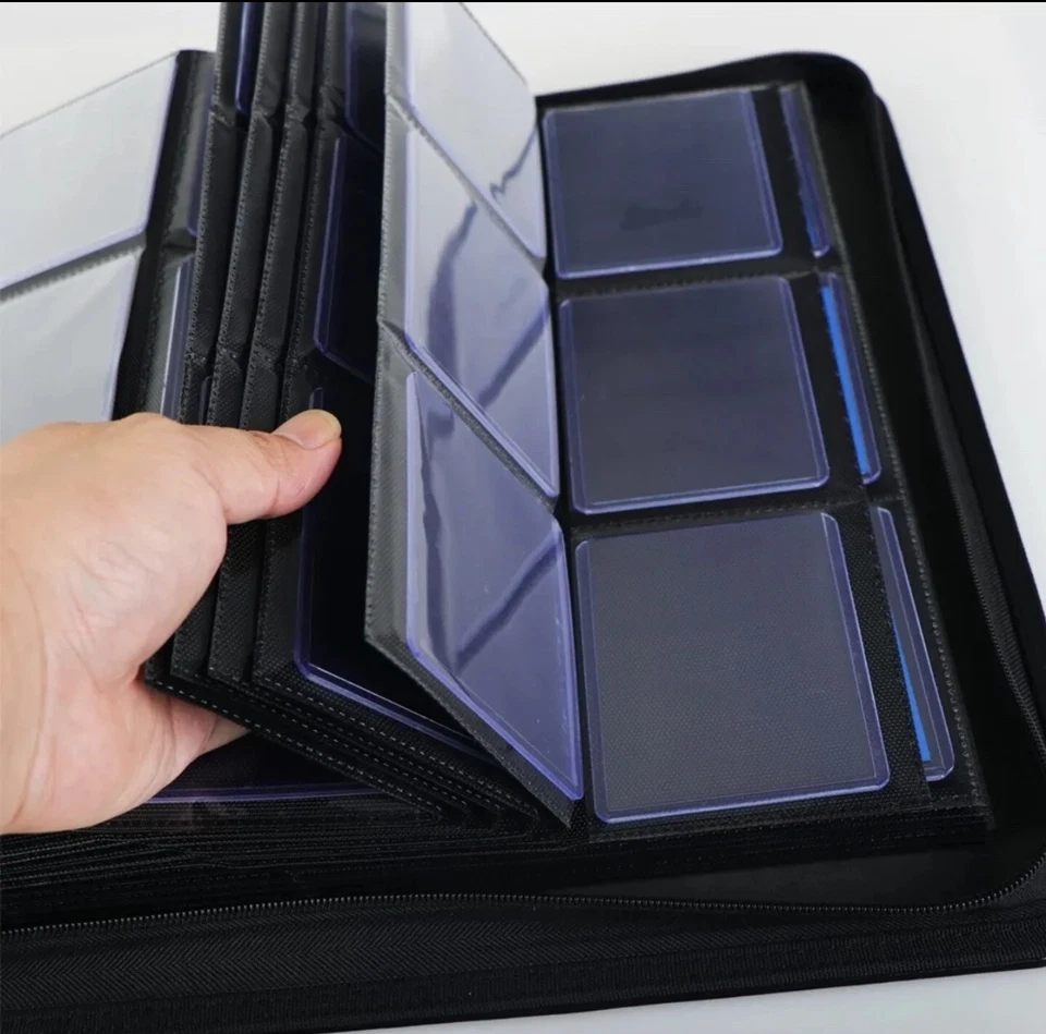 TopLoader 拉链卡装订器 | 顶级装载机 | 252 张卡 | 9 口袋 | 14 页新品 — 第 4/4 张图片