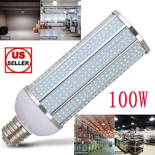 1000W Equivalent LED Corn Light Bulb 100W 12000 Lumen 5000K Daylight White E26