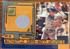 2001 Topps Reserve Relic #TRR-SG Shawn Green Los Angeles Dodgers Free Shipping