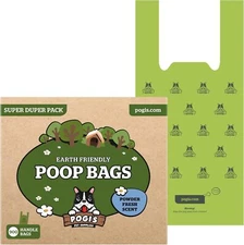 900 Large Scented Dog Poop Bags With Handlesextra Largeheavy Dutyleak Proof