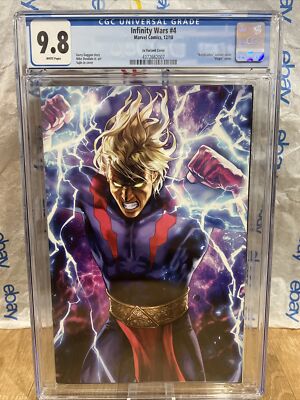 INFINITY WARS #4  Sujin Jo VIRGIN BATTLE LINES  1st App REQUIEM  2018 Cgc 9.8