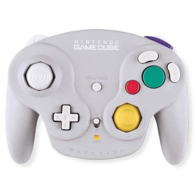Nintendo OEM Wavebird Wireless Controller With Receiver Grey For GameCube 0E