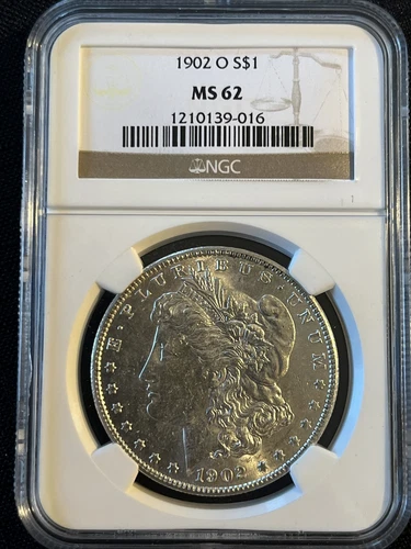 1902-O $1 Morgan Silver Dollar NGC MS 62 | Uncirculated UNC