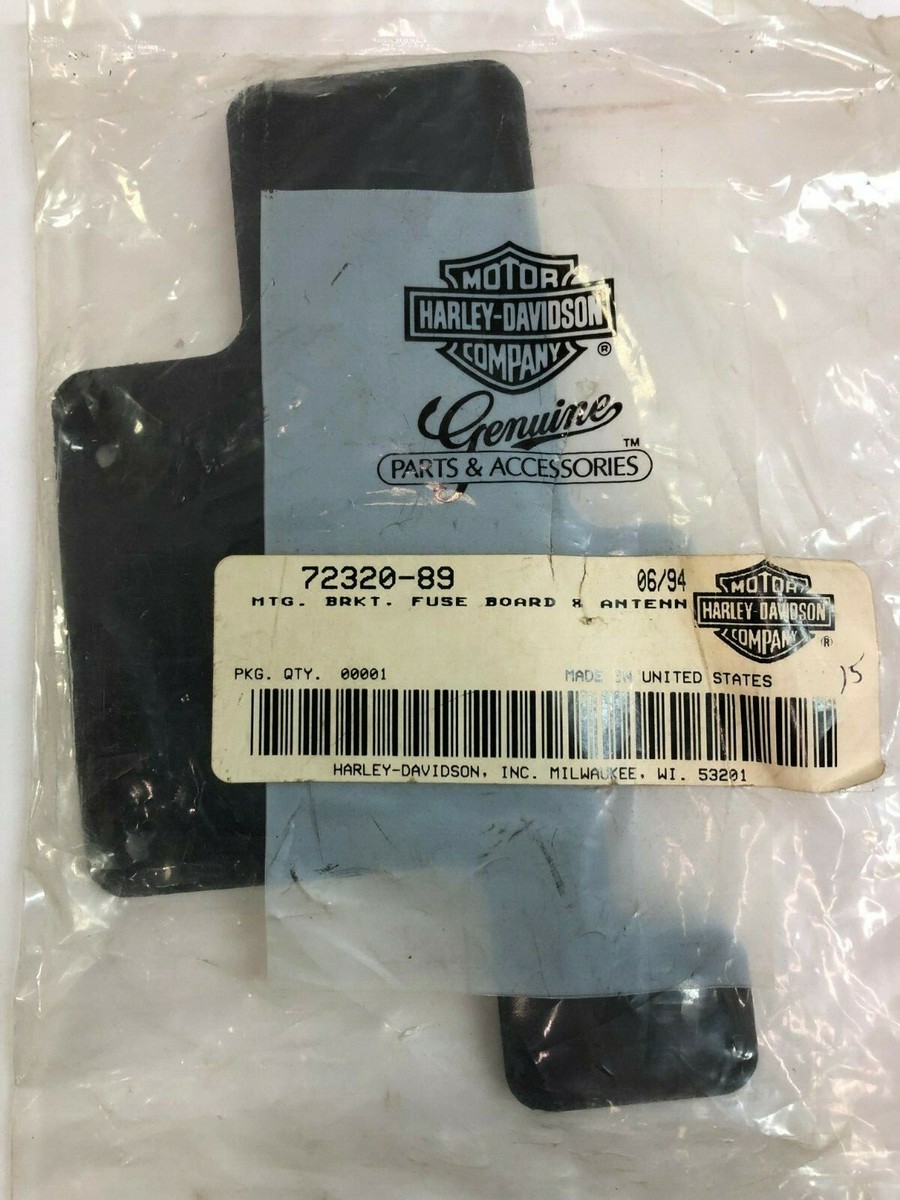 24 Harley NOS OEM 72320-89 fuse board antenna mounting bracket | eBay
