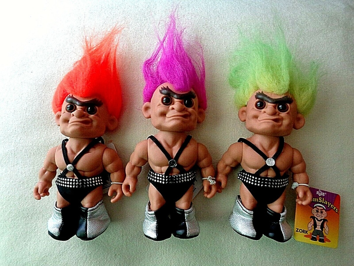 RUSS * DOOM SLAYERS * ZORENZO * 1993 * TROLLS * ORANGE * FUCHSIA