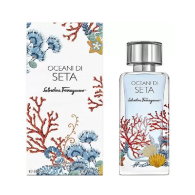 Oceani di Seta by Salvatore Ferragamo 3.4 oz EDP Cologne Perfume New In Box