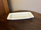 Pyrex Vintage White Milk Glass Butter Dish Bottom Base Only 72-B