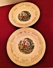 Sebring Pottery Chantilly Soup/Salad Bowls Set of Two