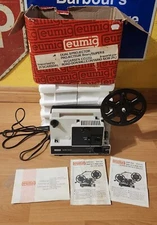 Eumig 605D Super 8 Standard 8 Cine Movie Film Projector Works Well