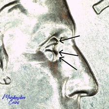 2023 P Edith Quarter - Doubled Working Hub Variety WWHO-001 - Rare Error Coin