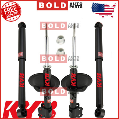 Front Suspension Strut & Rear Shocks Absorbers Kit 4 PCS Set KYB For Honda Pilot