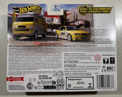 NEW 2025 Hot Wheels Car Culture Team Transport Legends Tour BMW M3