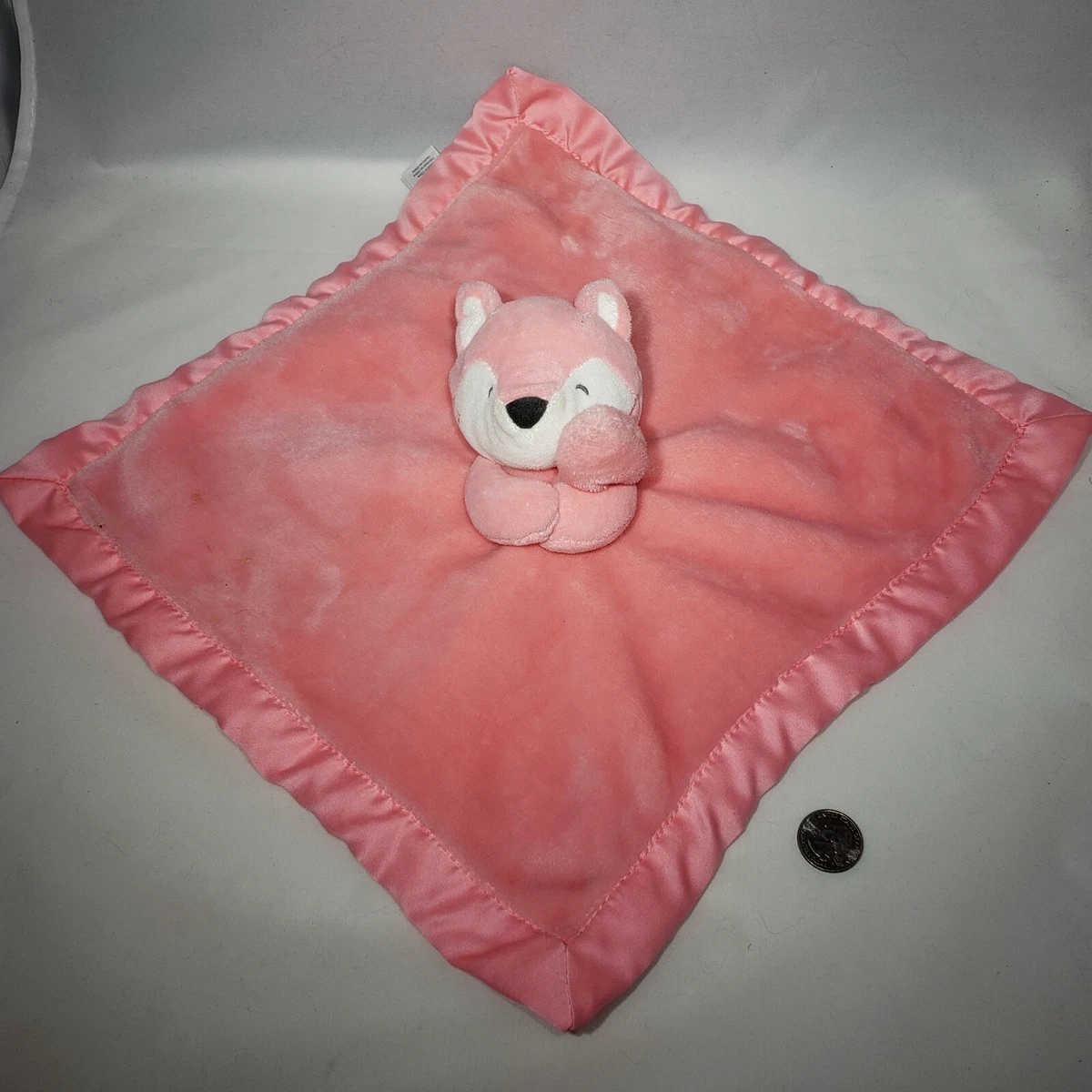 Carter's pink clearance fox security blanket