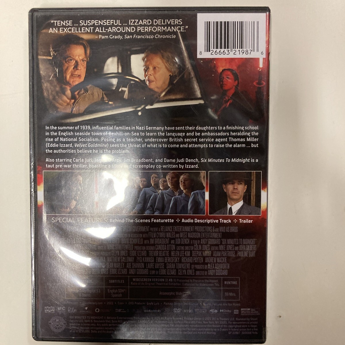 Six Minutes to Midnight (DVD, 2020) 826663219876| eBay