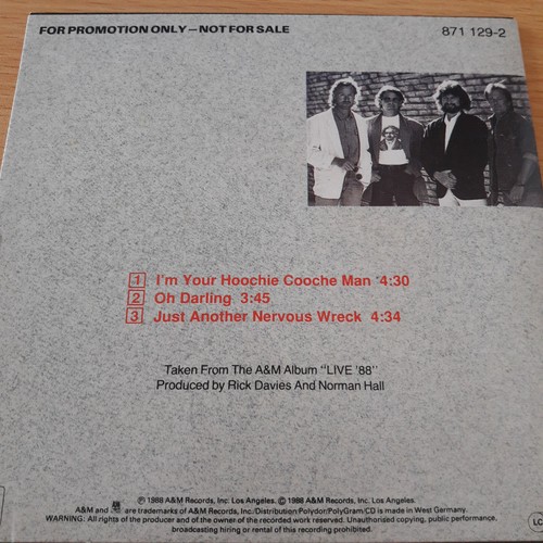 Supertramp I'm Your Hoochie Cooche Man - Maxi-CD Promo von 1988 - Picture 2 of 2