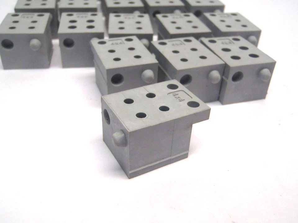 Funda de cable Phoenix Contact 0801711 CES-LTPG-GY-4X4 gris 29,5 mm LOTE DE 24 Foto 2 de 3