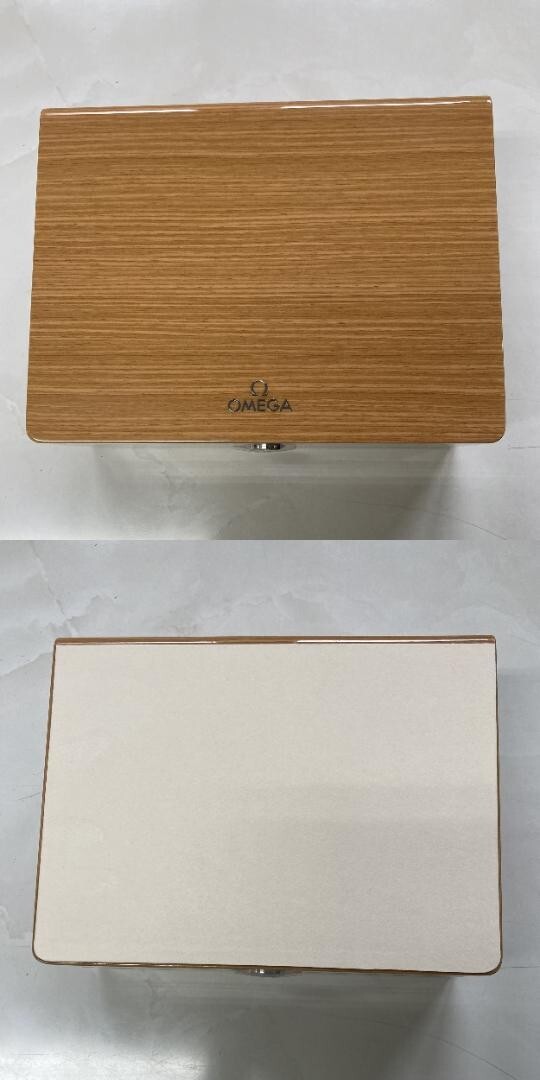 Omega Authentic Wooden Watch Box New | eBay