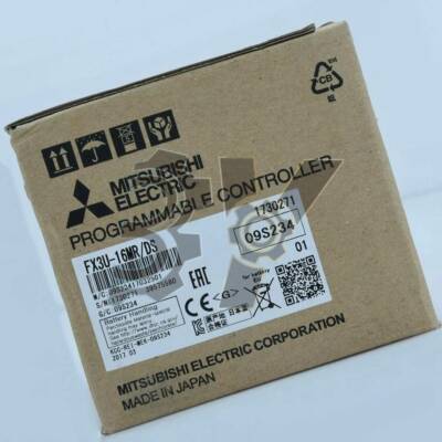 New One Mitsubishi FX3U-16MR/DS PLC ControllerFX3U-16MR-DS