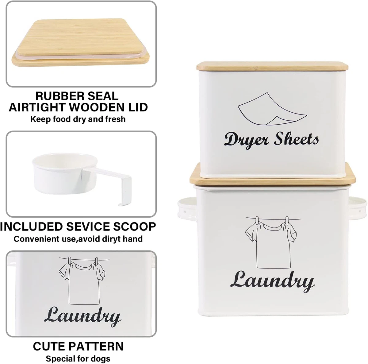 Laundry 2024 powder container