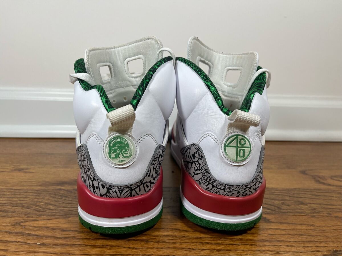 2014 Nike Air Jordan Spizike OG White Red 315371-125 Sz 9.5 2014 Nike Air Jordan Spizike OG White Red 315371-125 Sz 9.5