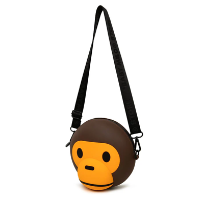 2024 New BABY MILO STORE BABY MILO FACE SILICONE CROSS BAG