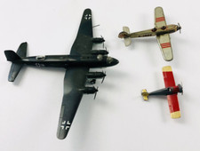 Konvolut 3x fr&uuml;he Flugzeuge aus Blech