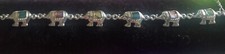 Multi Stone Elephant Bracelet