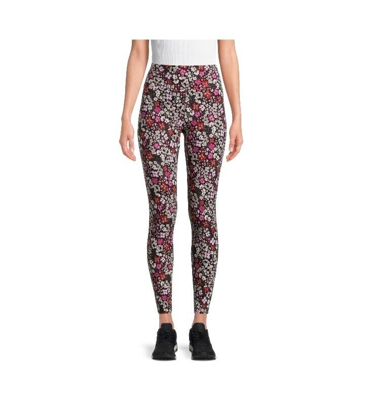 No Boundaries Junior Sueded Ankle Leggings Ditty Floral Size 3XL - Main Image