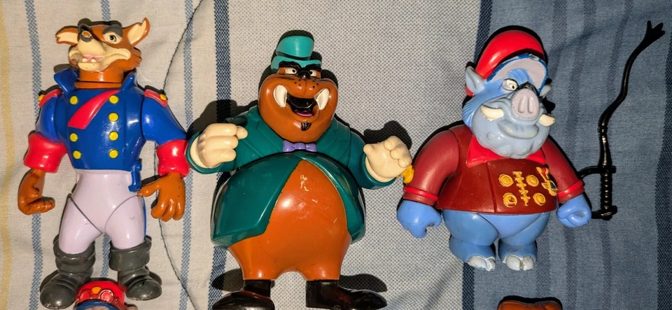 Playmates Tale Spin 1991 Figure LOT x6 Baloo Kit Karnage Spigot Rebecca Molly - Image 3 of 4