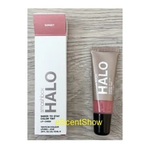 SMASHBOX HALO SHEER TO STAY CREAM CHEEK BLUSH + LIP TINT TUBE .34 OZ / 10 ML NIB
