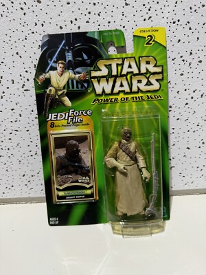 Hasbro 2000 Star Wars Power of the Jedi Plo Koon Jedi Master (Collection 2) NIB