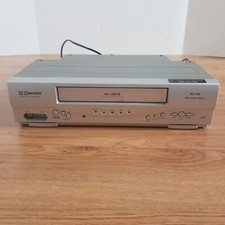 Emerson Video Cassette Recorder DA-4 Head EWV403 Silver No Remote Tested Works