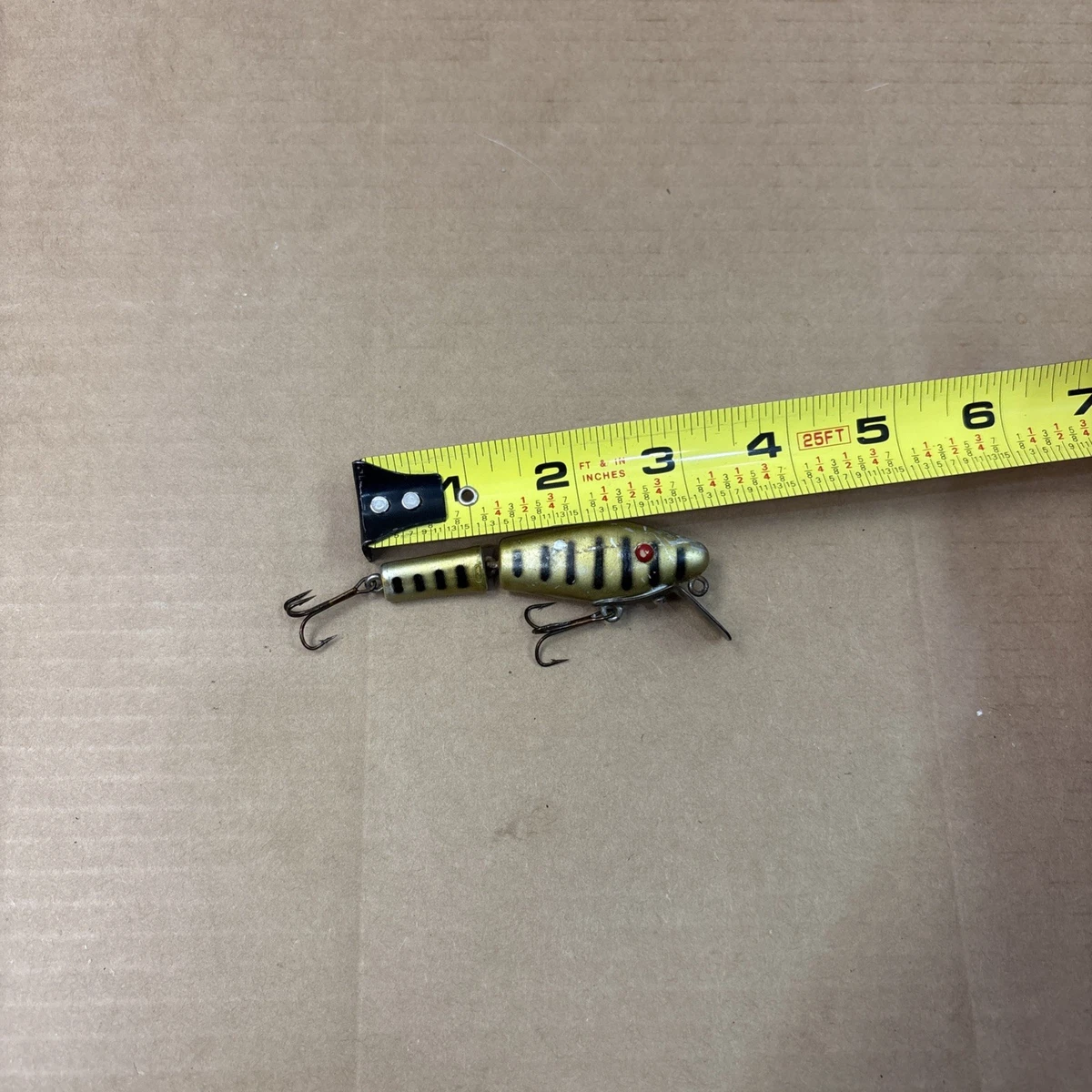 Leurre De Pêche Vintage L&S Miroir – Crankbait Plomb, Pour Brochet Et Truite