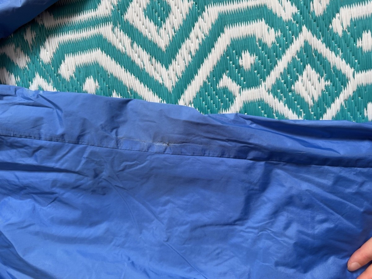 ASICS Gore-Tex Blue Men's Rain Pants Size S Pull-On Elastic Waist 30x32 Straight View 6