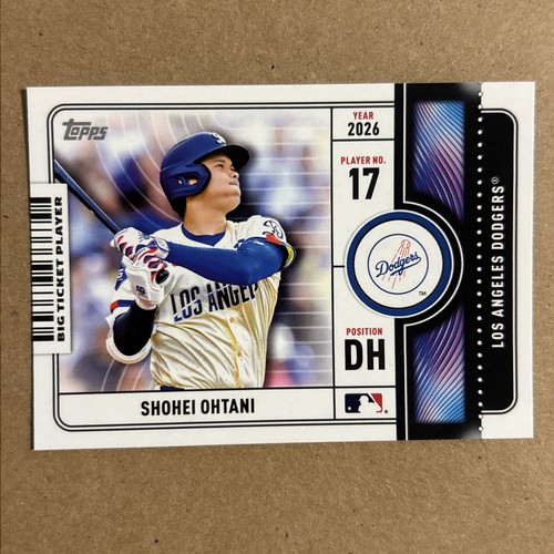2026 Topps Series 1 - Big Ticket Players Shohei Ohtani #BTP-3