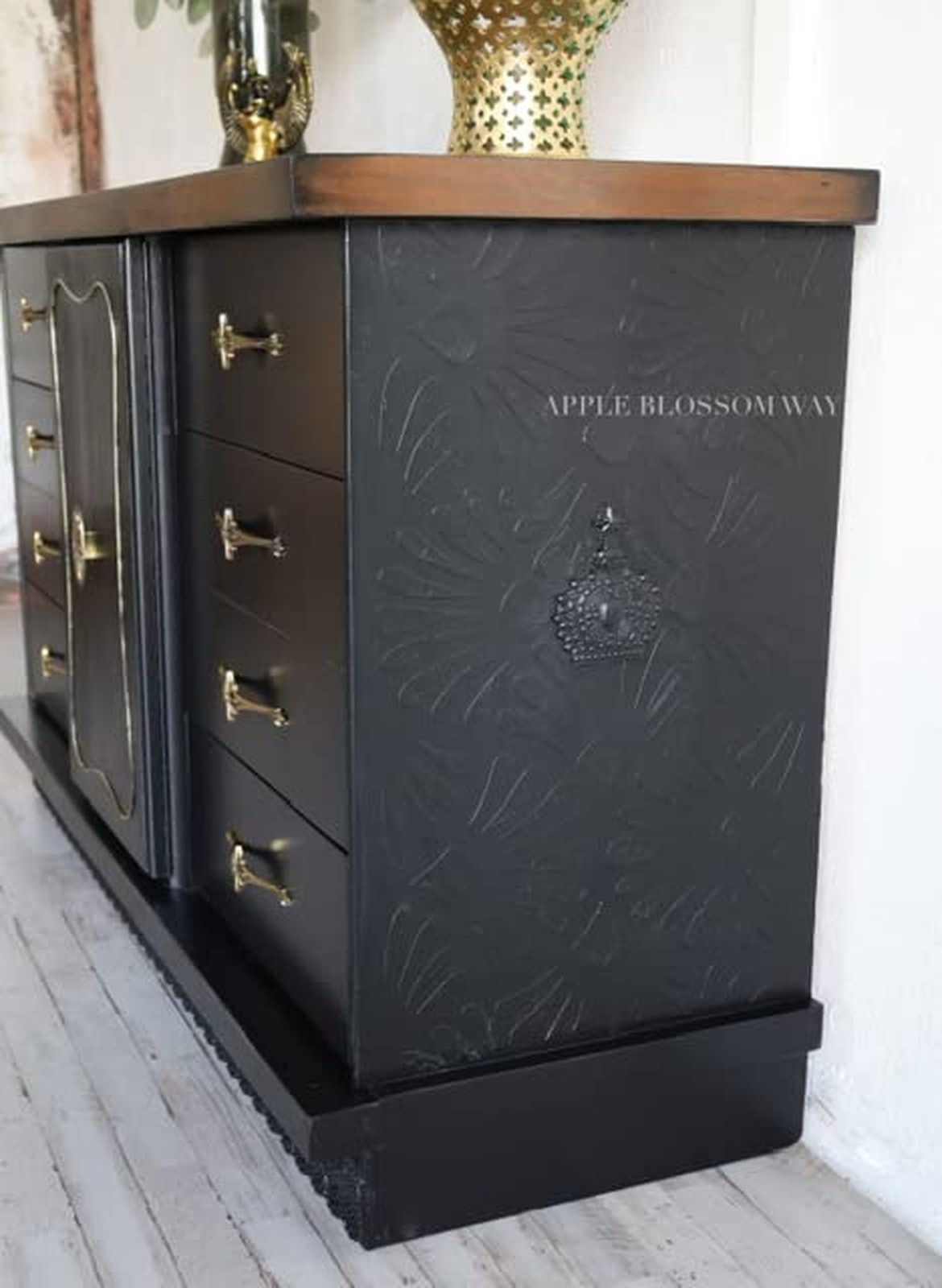 Redesign with Prima Redesign Stencil Cece Modern Deco Sheet Size 18"x25",Desi...