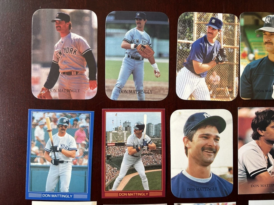 Lote de 35 tarjetas: 1987 1988 1989 1990 Don Mattingly tarjetas extrañas Broder clásico MVP Foto 2 de 4